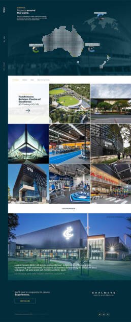 Chalmers Sports Architecture - CSA Website